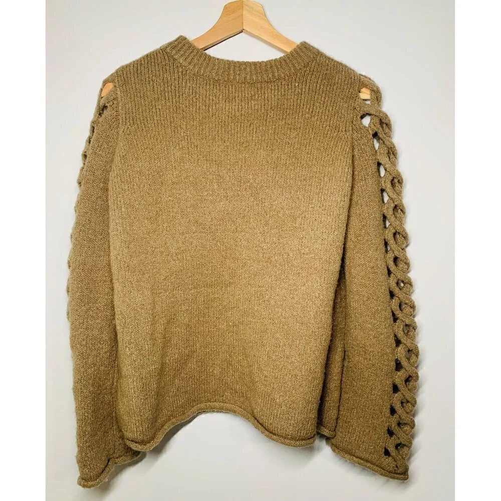 Philosophy Brown Sweater Long Sleeves XS